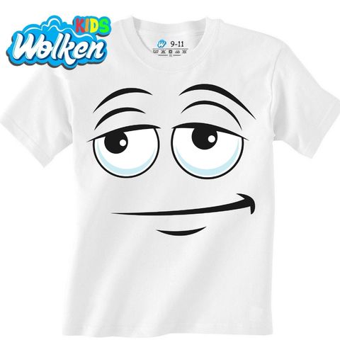 Obrázek produktu Dětské tričko Škodolibý Smajlík Smirk Cartoon Emoji