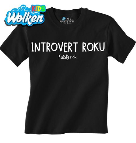 Obrázek produktu Dětské tričko Introvert jako každý rok
