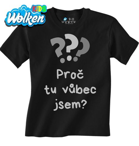 Obrázek produktu Dětské tričko Introvert Proč tu vůbec jsem?