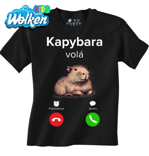 Obrázek produktu Dětské tričko Kapybara volá Phone Call