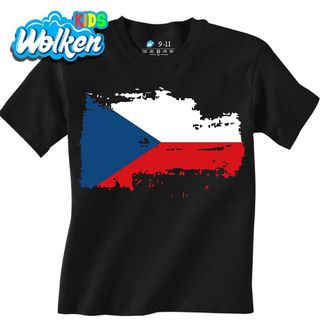 Dětské tričko Potrhaná Vlajka České republiky.jpg