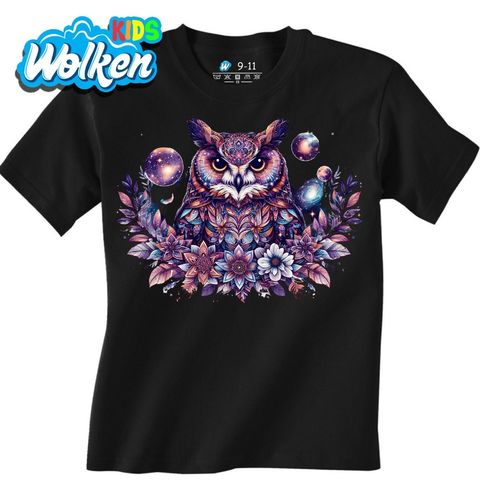 Obrázek produktu Dětské tričko Mystická Sova Boho