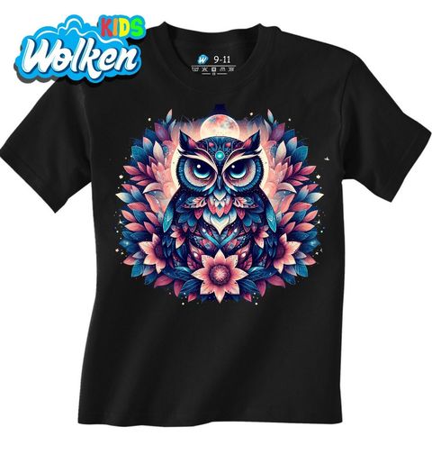 Obrázek produktu Dětské tričko Moudrá Sova Boho