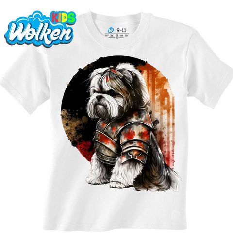 Obrázek produktu Dětské tričko Pes Samuraj Shih Tzu
