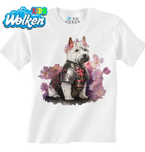 Obrázek produktu Dětské tričko Japonský Pes Samuraj Westík