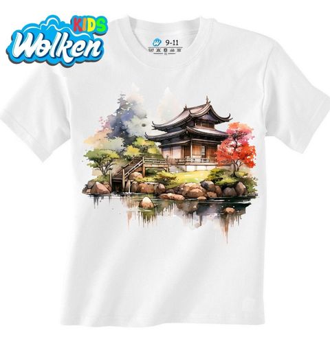 Obrázek produktu Dětské tričko Japonská Zahrada