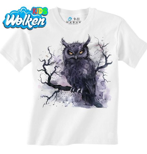 Obrázek produktu Dětské tričko Gotická Sova ušatá