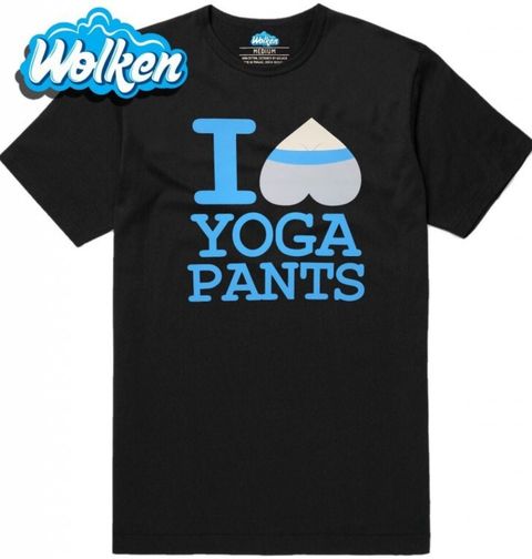Obrázek produktu Pánské tričko I Love Yoga Pants Miluju Kalhoty na Jógu
