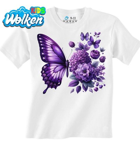 Obrázek produktu Dětské tričko Fialový Otakárek a Hortenzie