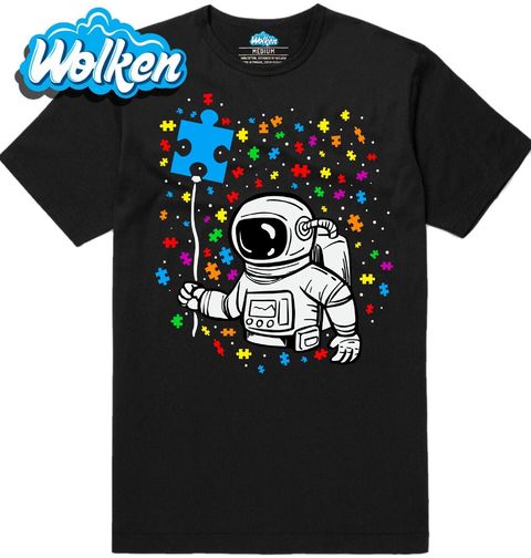 Obrázek produktu Pánské tričko Astronaut s Puzzle Balónkem