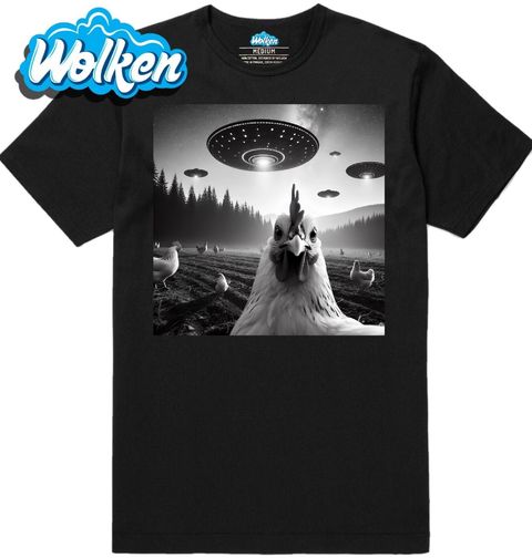 Obrázek produktu Pánské tričko Únos Slepice UFO