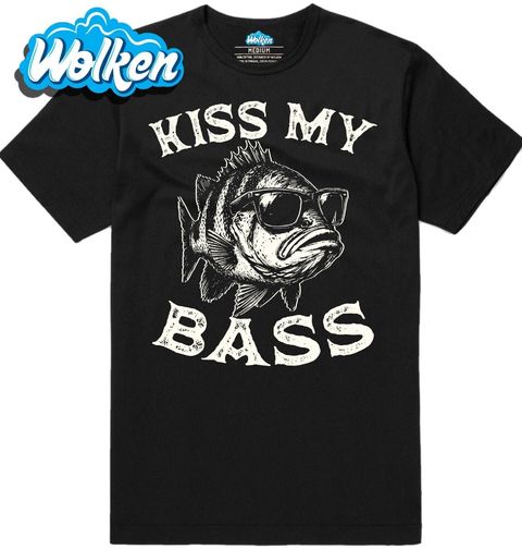 Obrázek produktu Pánské tričko Drzý Okoun Kiss My Bass