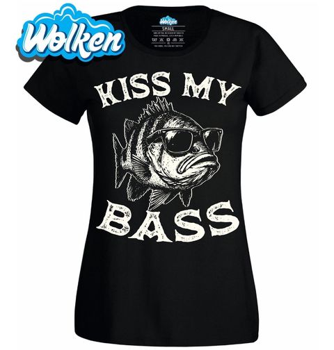Obrázek produktu Dámské tričko Drzý Okoun Kiss My Bass