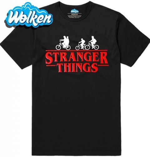 Obrázek produktu Pánské tričko Stranger Things Bike Adventure