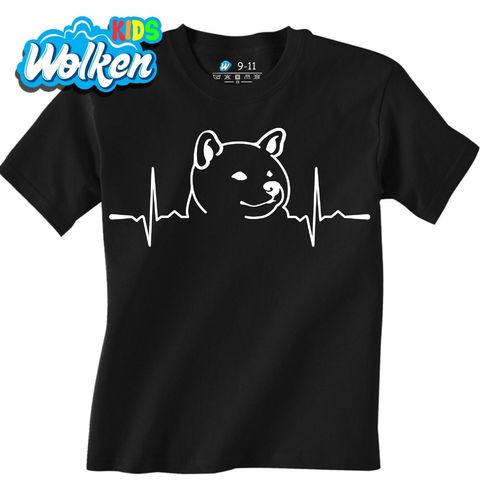 Obrázek produktu Dětské tričko Kardiogram a Shiba-Inu