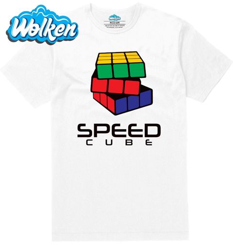 Obrázek produktu Pánské tričko Složená Rubikova kostka Speed Cube