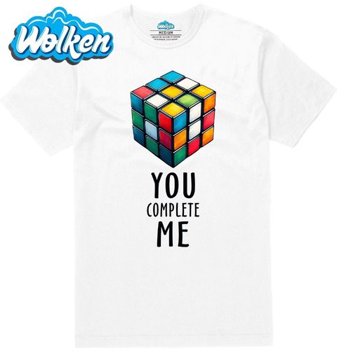 Obrázek produktu Pánské tričko Rubikova kostka You Complete Me