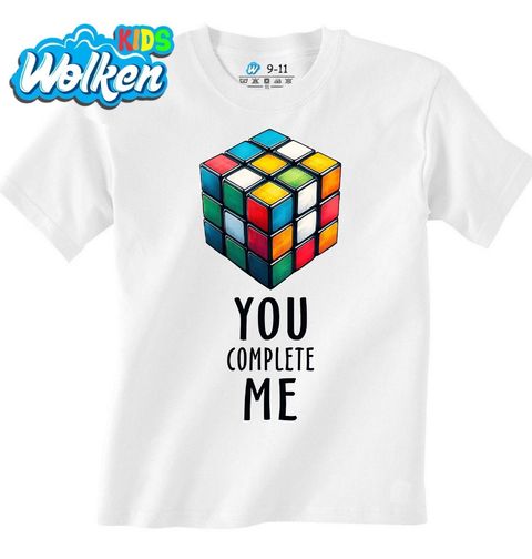 Obrázek produktu Dětské tričko Rubikova kostka You Complete Me