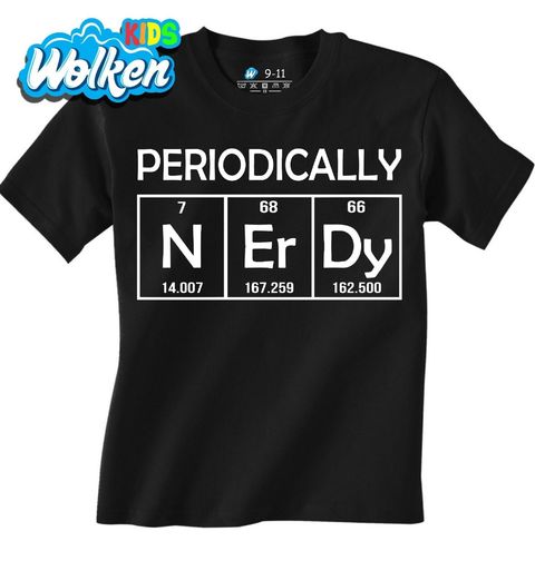 Obrázek produktu Dětské tričko Chemické prvky Nerdy