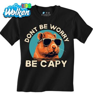 Dětské tričko Cool Kapybara Don't Worry Be Capy.jpg