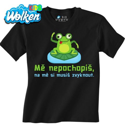 Obrázek produktu Dětské tričko Žába Mě nepochopíš, na mě si musíš zvyknout