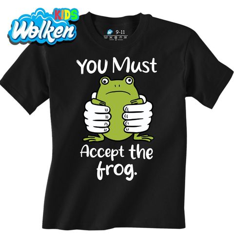 Obrázek produktu Dětské tričko Musíš přijmout žábu You must accept the frog