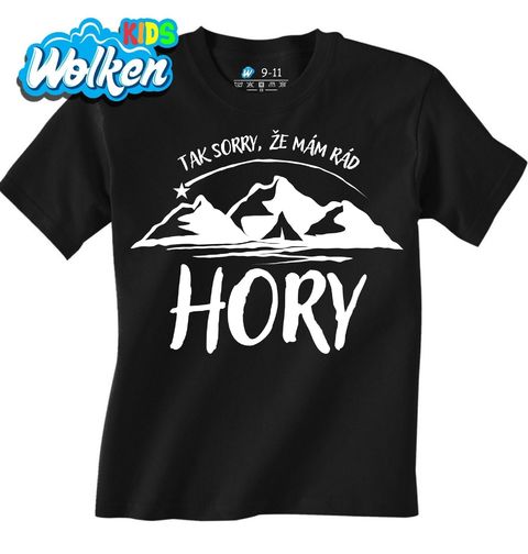 Obrázek produktu Dětské tričko Tak sorry, že mám rád hory