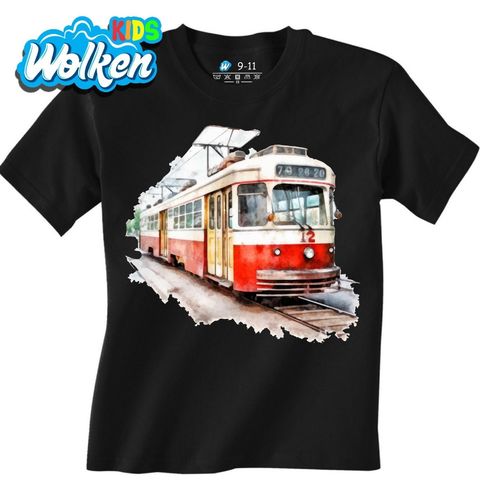 Obrázek produktu Dětské tričko Vintage tramvaj