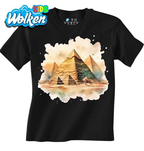 Obrázek produktu Dětské tričko Velké pyramidy v Gíze