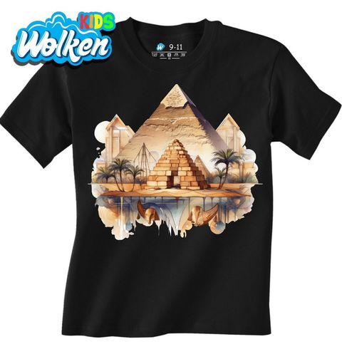 Obrázek produktu Dětské tričko Pyramida Zrcadlení Egypta