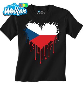 Dětské tričko Tající srdce Heart of Czechia.jpg
