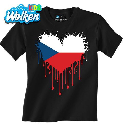Obrázek produktu Dětské tričko Tající srdce Heart of Czechia