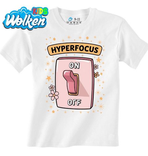 Obrázek produktu Dětské tričko Hyperfocus Zapnuto Switch On
