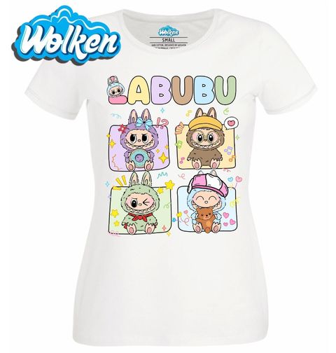 Obrázek produktu Dámské tričko Čtyři Labubu v Rámečcích