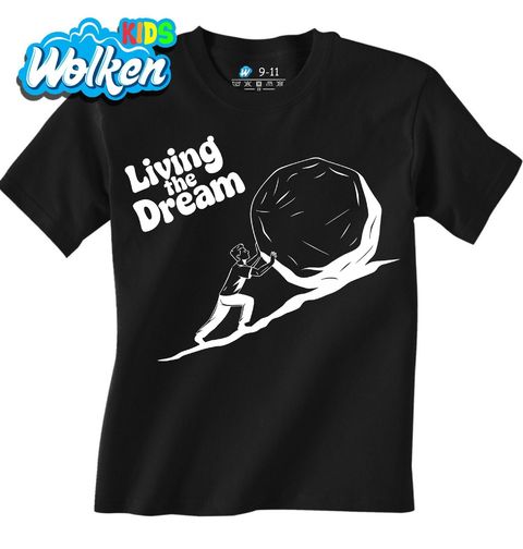 Obrázek produktu Dětské tričko Sisyfovská práce Living the Dream