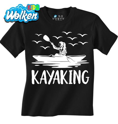 Obrázek produktu Dětské tričko Žena v Kajaku Kayaking