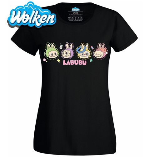 Obrázek produktu Dámské tričko Čtyři tváře Labubu