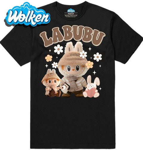 Obrázek produktu Pánské tričko Kávový Labubu Dress Be Latte