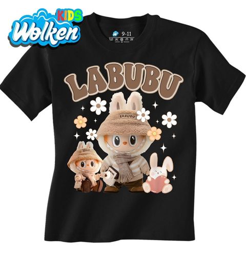 Obrázek produktu Dětské tričko Kávový Labubu Dress Be Latte