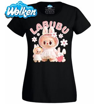 Dámské tričko Růžové Labubu Princezny.jpg