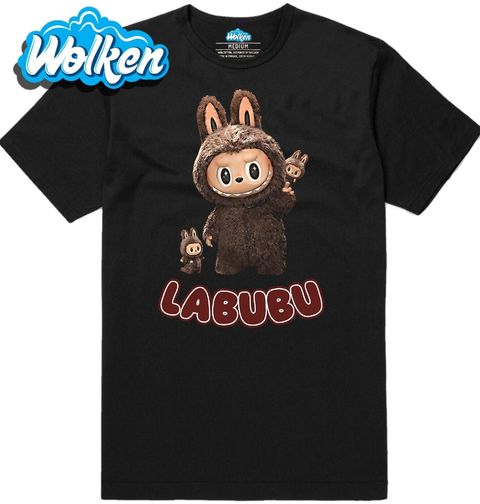 Obrázek produktu Pánské tričko Hnědý Labubu Brown Chestnut Cocoa
