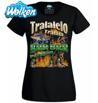 Dámské tričko Souboj Tralalelo vs. Brr Brr Patapim.jpg
