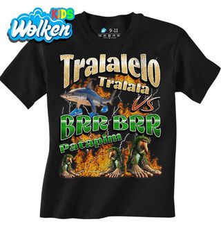 Dětské tričko Souboj Tralalelo vs. Brr Brr Patapim.jpg