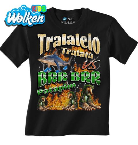 Obrázek produktu Dětské tričko Souboj Tralalelo vs. Brr Brr Patapim