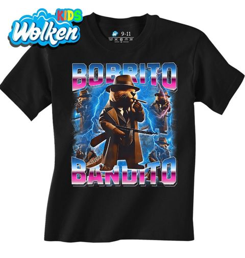 Obrázek produktu Dětské tričko Italský Brainrot Bobrito Bandito