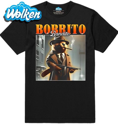 Obrázek produktu Pánské tričko Bobr Mafián Bobrito Bandito