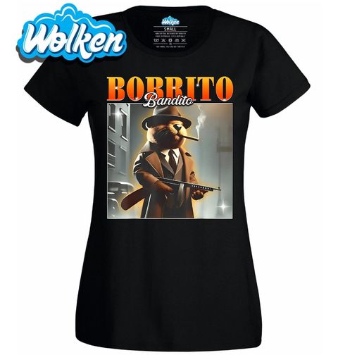 Obrázek produktu Dámské tričko Bobr Mafián Bobrito Bandito