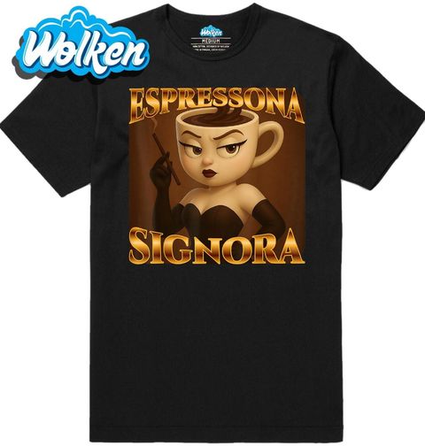 Obrázek produktu Pánské tričko Italský Brainrot Espressona Signora