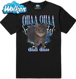 Pánské tričko Spinning Cat OIIAA OIIAA.jpg