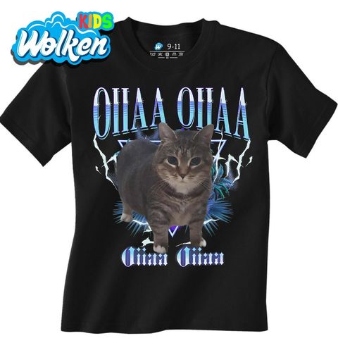 Obrázek produktu Dětské tričko Spinning Cat OIIAA OIIAA